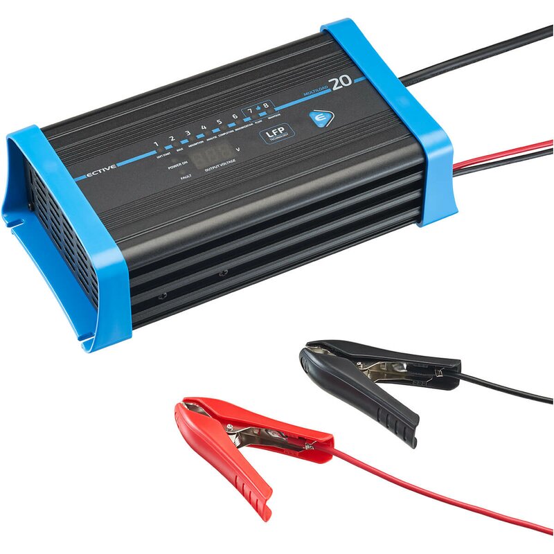 Multiload 20 LFP 20A/12V 8-Stufen Batterieladegerät