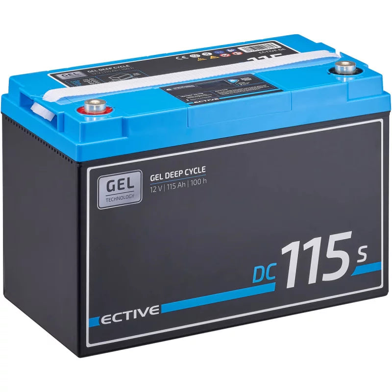 DC 115S GEL Deep Cycle mit LCD-Anzeige 115Ah