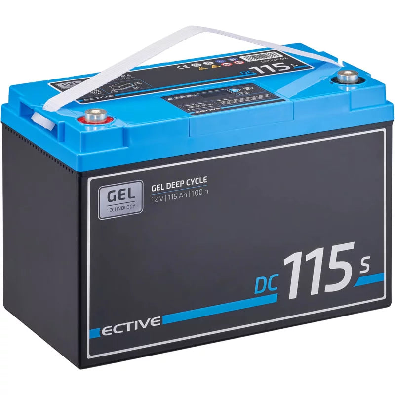 DC 115S GEL Deep Cycle mit LCD-Anzeige 115Ah