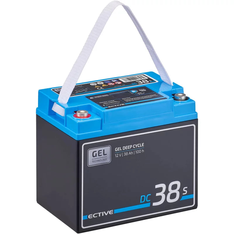 DC 38S GEL Deep Cycle mit LCD-Anzeige 38Ah
