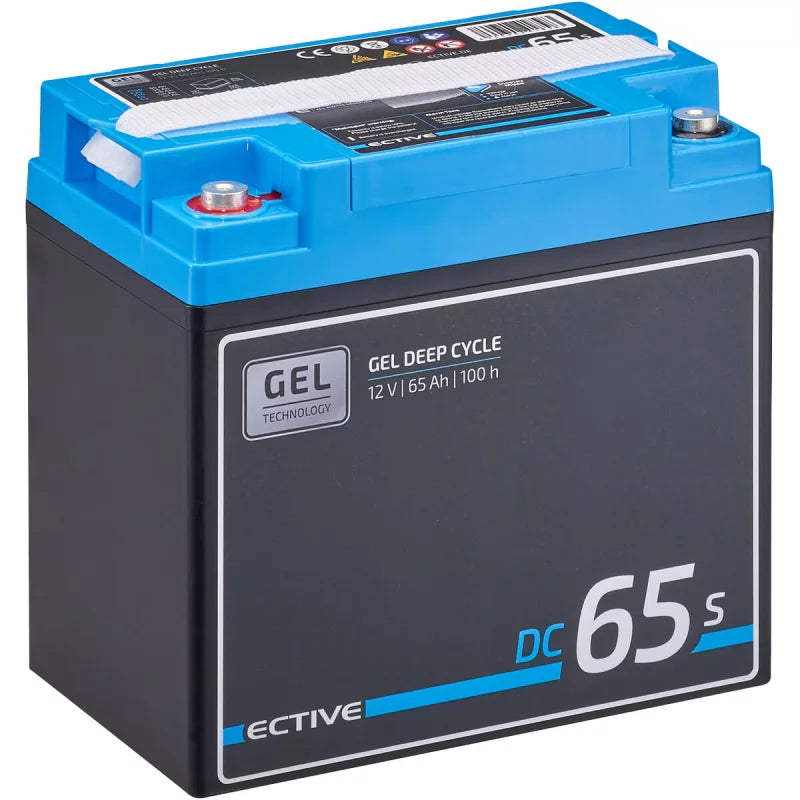 DC 65S GEL Deep Cycle mit LCD-Anzeige 65Ah