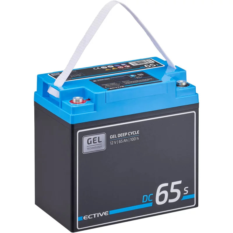 DC 65S GEL Deep Cycle mit LCD-Anzeige 65Ah