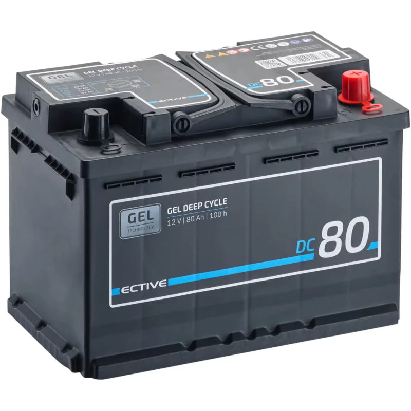 DC 80 GEL Versorgungsbatterie 80AH