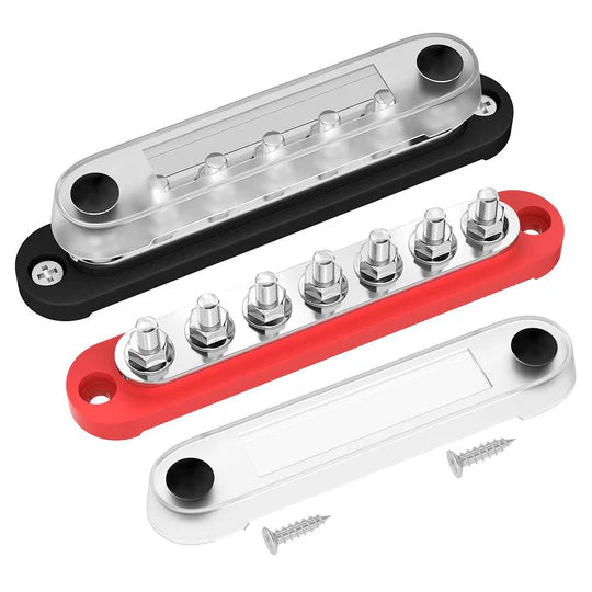 Jeu de barres omnibus de qualité marine | 150A | 48V | 7 x M6