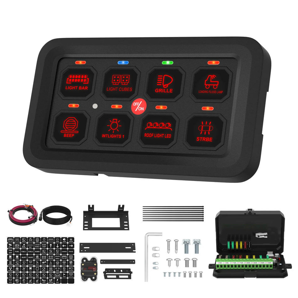 unité de contrôle | Panneau de commande à 8 voies – solution de contrôle puissante et sûre