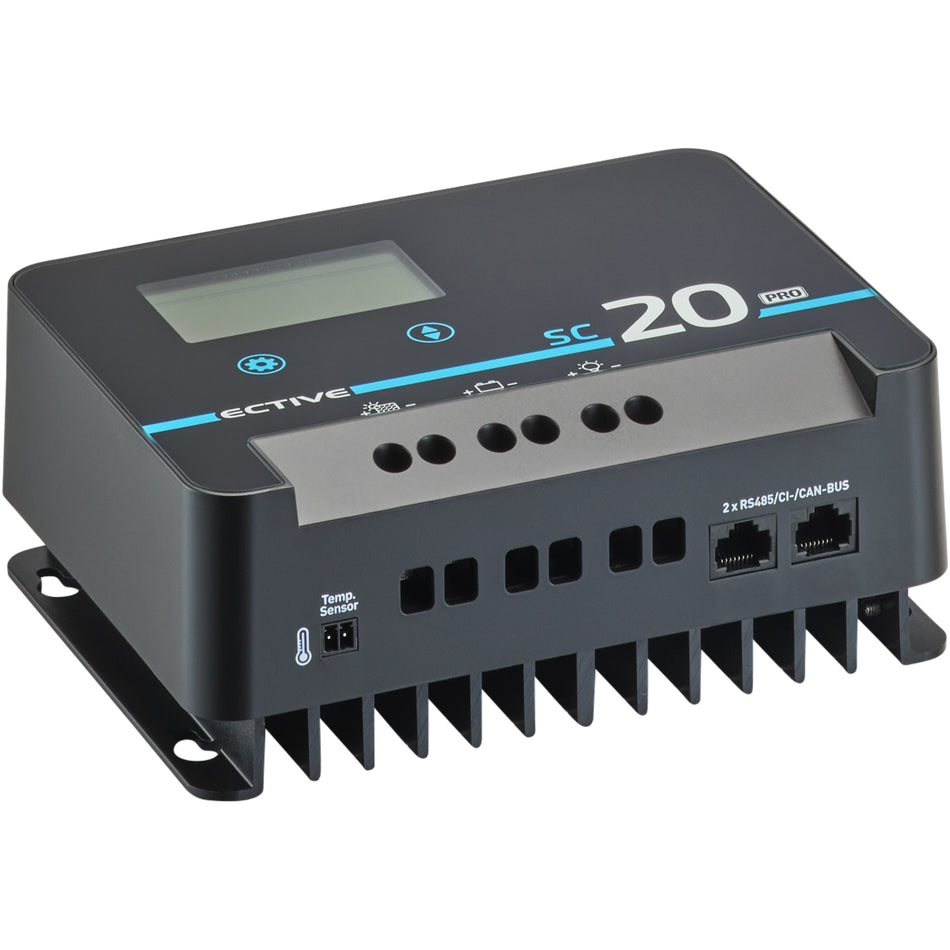 SC 20 Pro | Contrôleur de charge solaire MPPT 12V/24V 20A | 2e génération