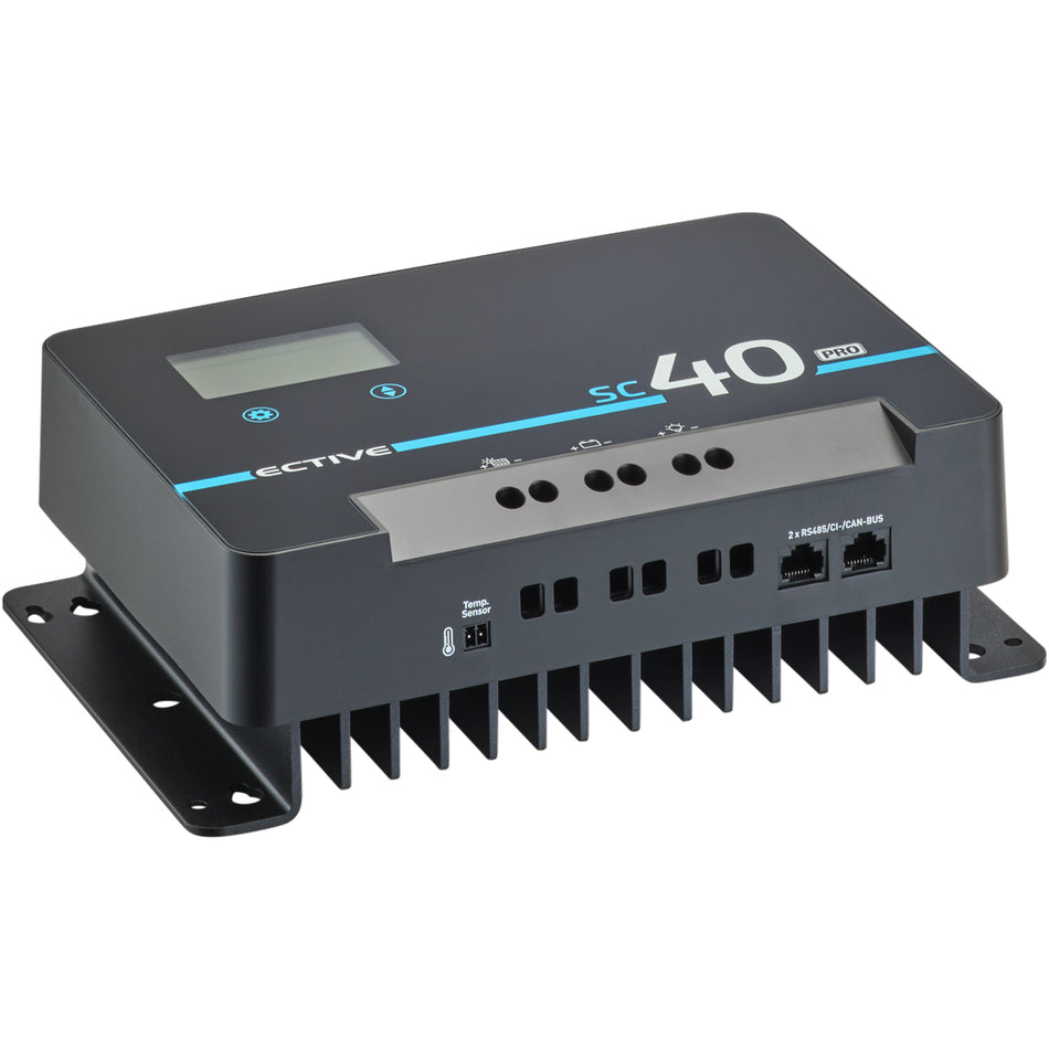 SC 40 Pro | Contrôleur de charge solaire MPPT 12V/24V 40A | 2e génération