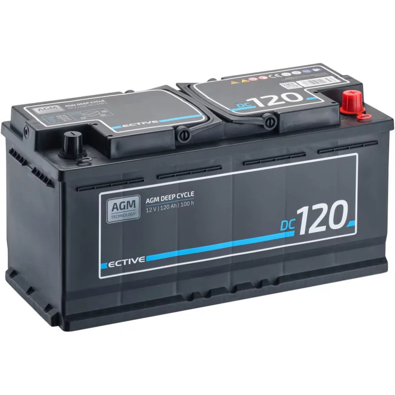 DC 120 AGM Deep Cycle 120Ah Versorgungsbatterie