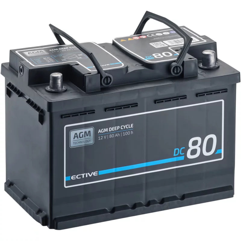 DC 80 AGM Deep Cycle 80Ah Versorgungsbatterie
