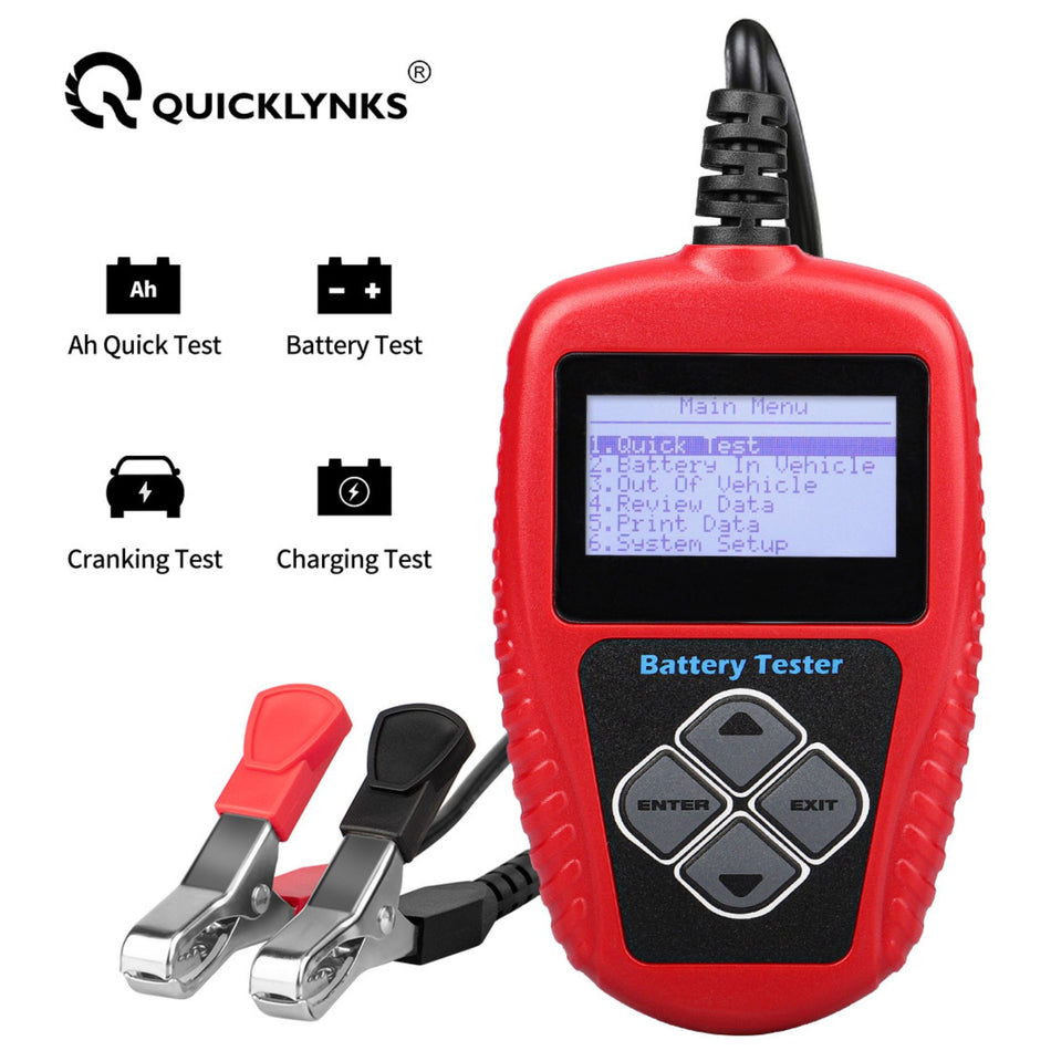 BA101 Car Battery Tester 12V
