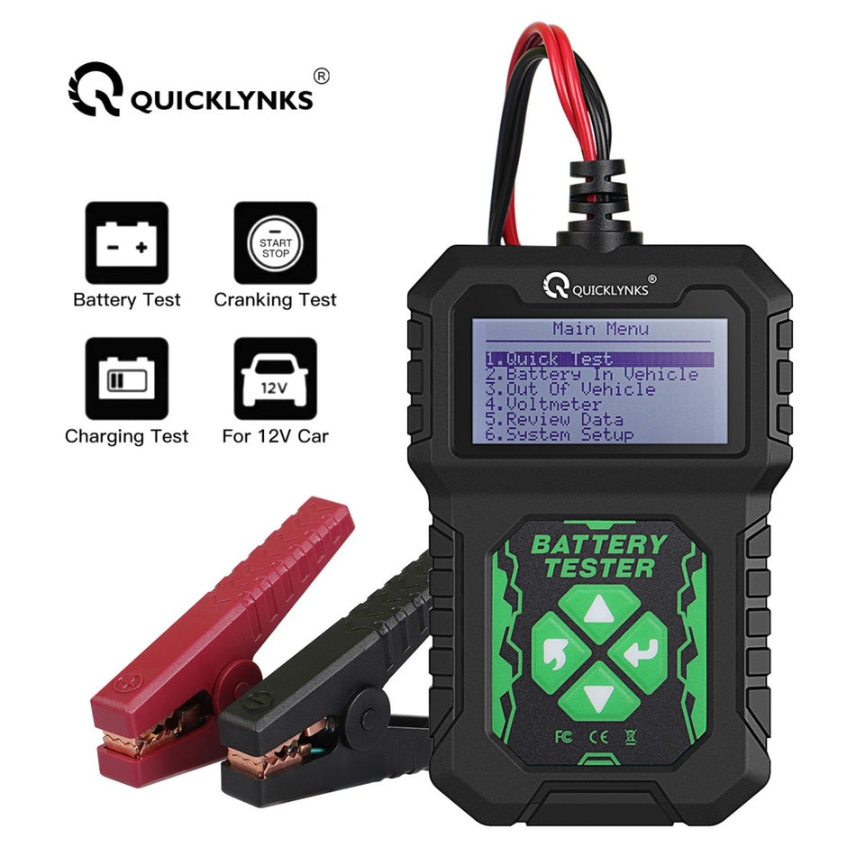 BA107 12V Battery Tester