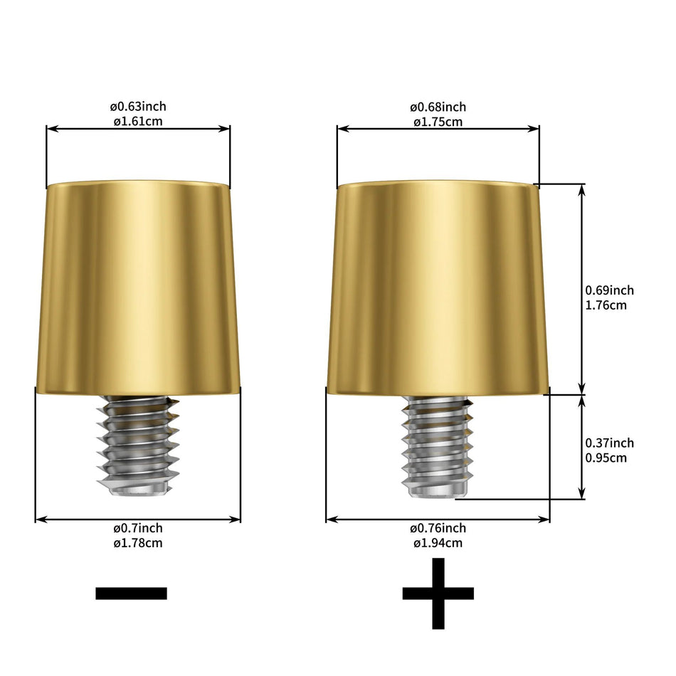 Batterie Pol-Adapter Set mit Inbusschlüssel