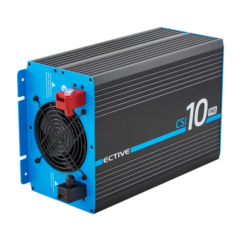 CSI 10 PRO 1000W/12V Sine Wave Inverter with Mains Priority Switch and Charger | 2nd Generation