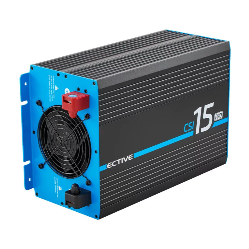 CSI 15 PRO 1500W/12V Sine Wave Inverter with Mains Priority Switch and Charger | 2nd Generation