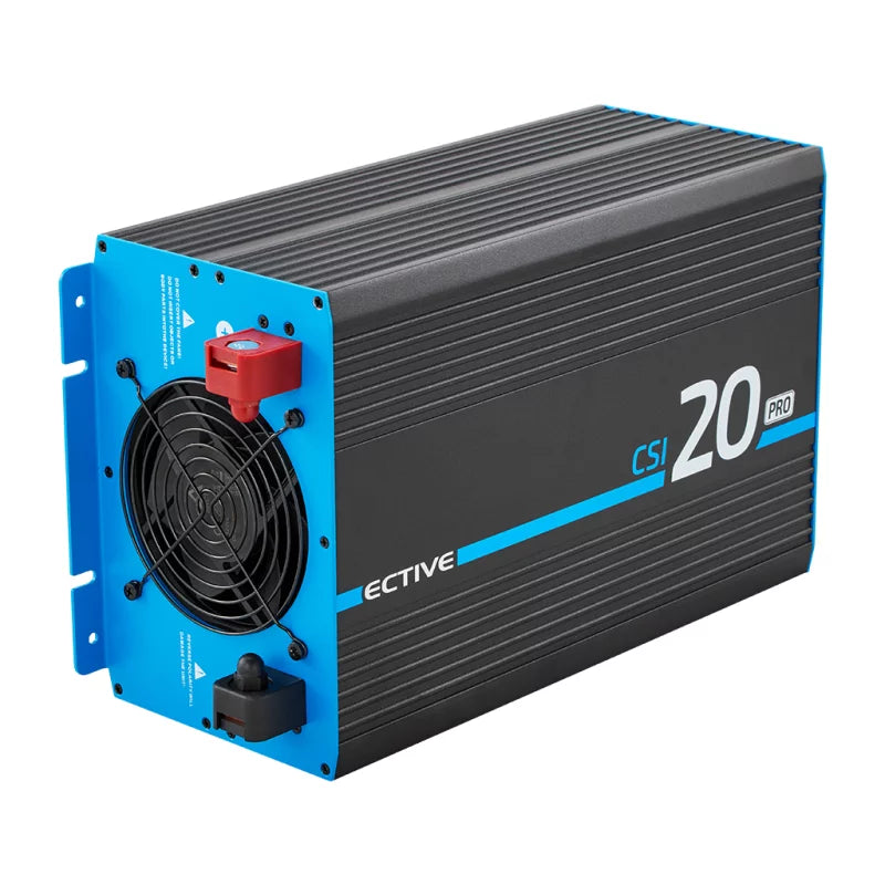 CSI 20 PRO 2000W/12V Sine Wave Inverter with Mains Priority Switch and Charger | 2nd Generation