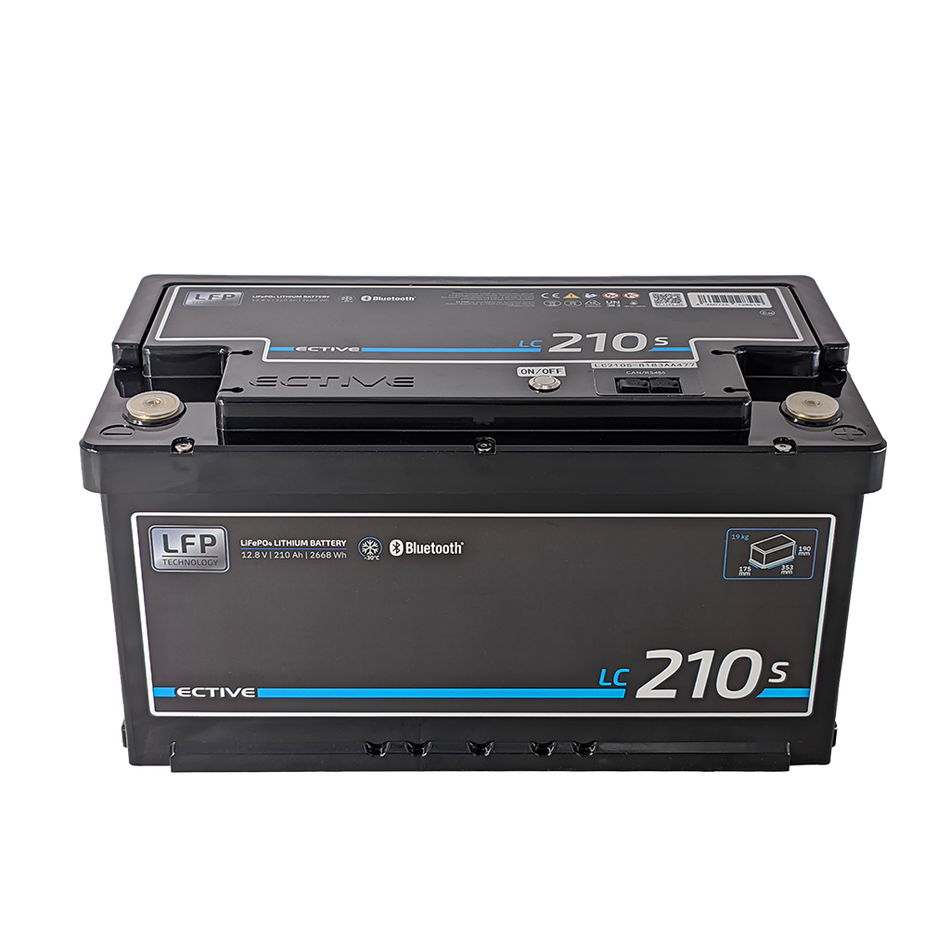 LC 210s LT 12V LiFePO4 Lithium Versorgungsbatterie 210Ah