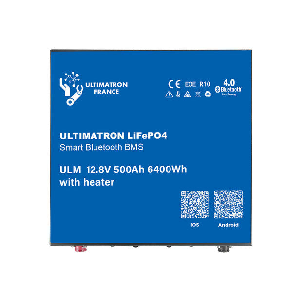 ULM-12V-500H | 500Ah LiFePO4 Untersitz-Versorgungsbatterie (mit Heater)