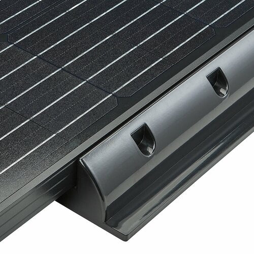 Haltespoiler kurz für Solarmodule 2-teilig (schwarz)