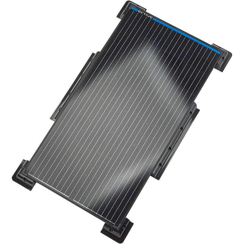 Kit de montage complet long pour installation solaire, 7 pièces (noir)