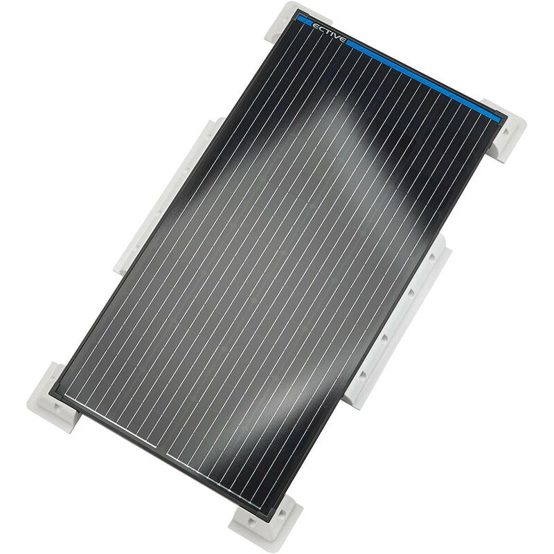 Kit de montage complet long pour installation solaire, 7 pièces (blanc)