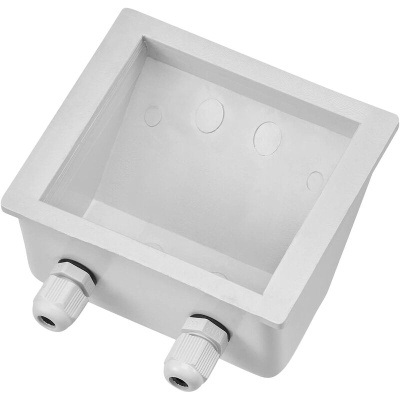 Goulotte de toit pour installation solaire en plastique (blanc)