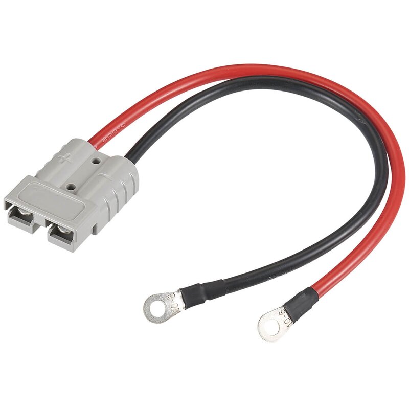 Anderson connector on tubular cable lugs