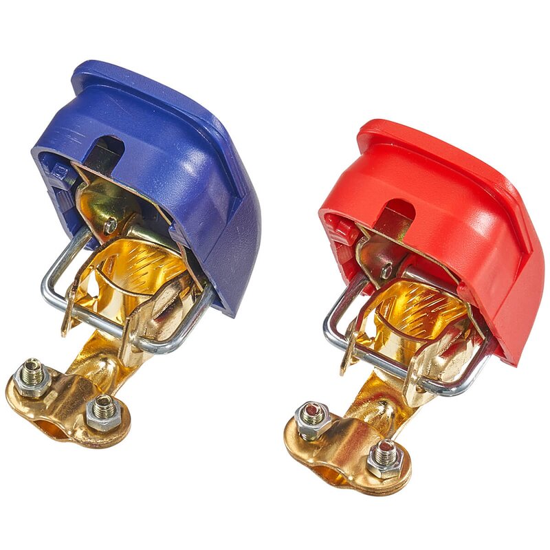 Battery terminals with quick release