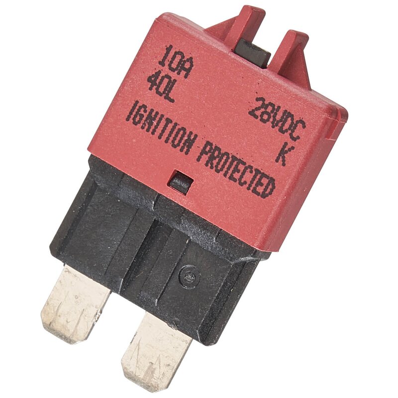 Semi-automatic automotive blade fuse 10A