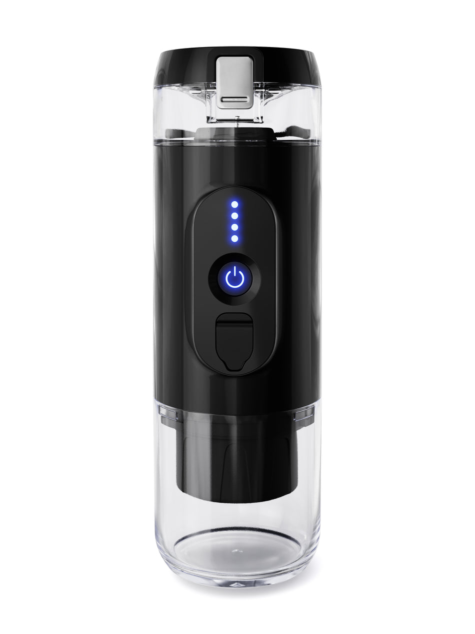 Presso XI Akku-Kaffeemaschine ladbar über USB-C (für Kapseln und Pulver)
