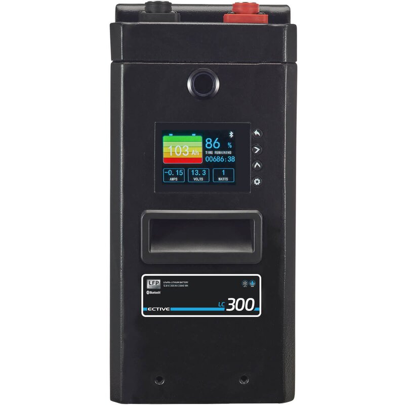 LC 300 Slim LT 12V LiFePO4 Lithium Versorgungsbatterie 300Ah
