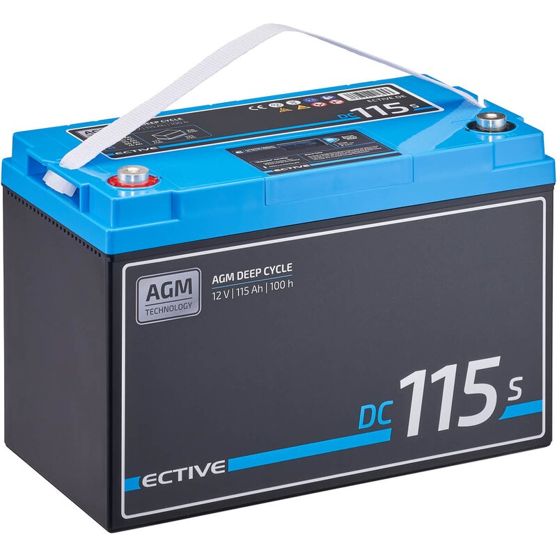 DC 115S AGM Deep Cycle mit LCD-Anzeige115Ah