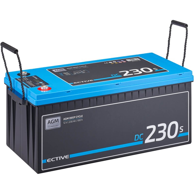 DC 230S AGM Deep Cycle mit LCD-Anzeige 230Ah