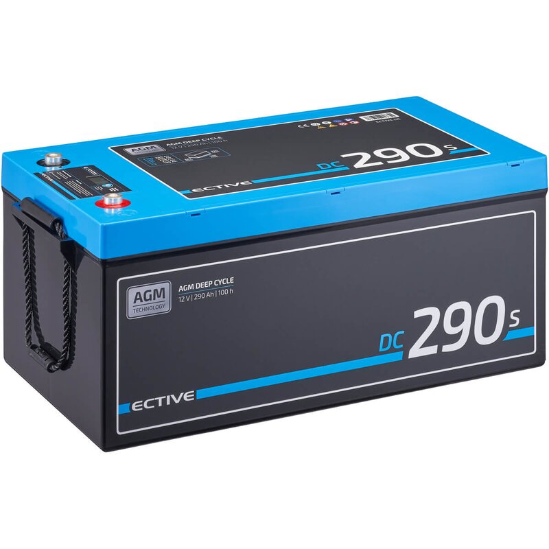 DC 290S AGM Deep Cycle mit LCD-Anzeige 290Ah