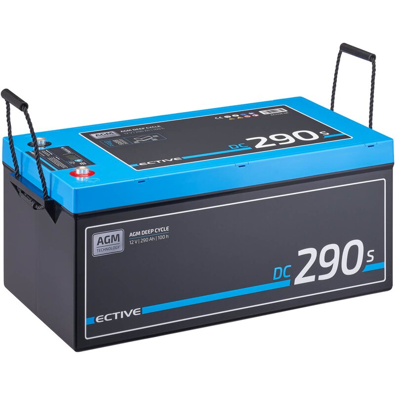 DC 290S AGM Deep Cycle mit LCD-Anzeige 290Ah