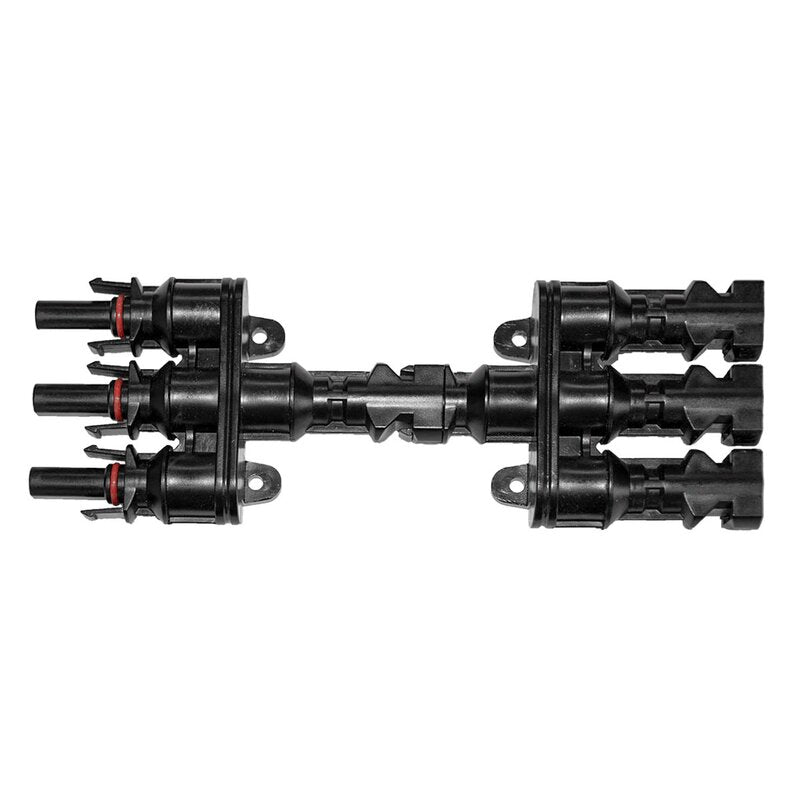 MC4 Y-Verbindungsadapter 3 auf 1 (1 Paar, für 4-6mm² Solarkabel)