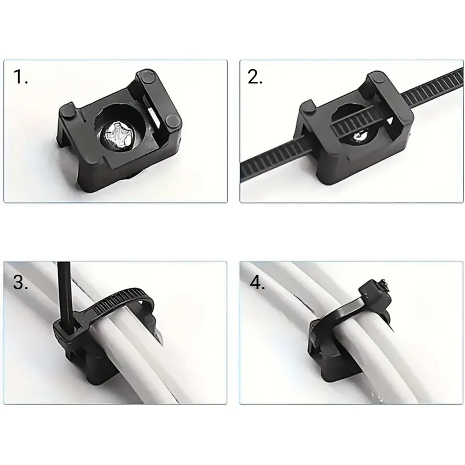 Cable ties: a foundation for professional cable organization