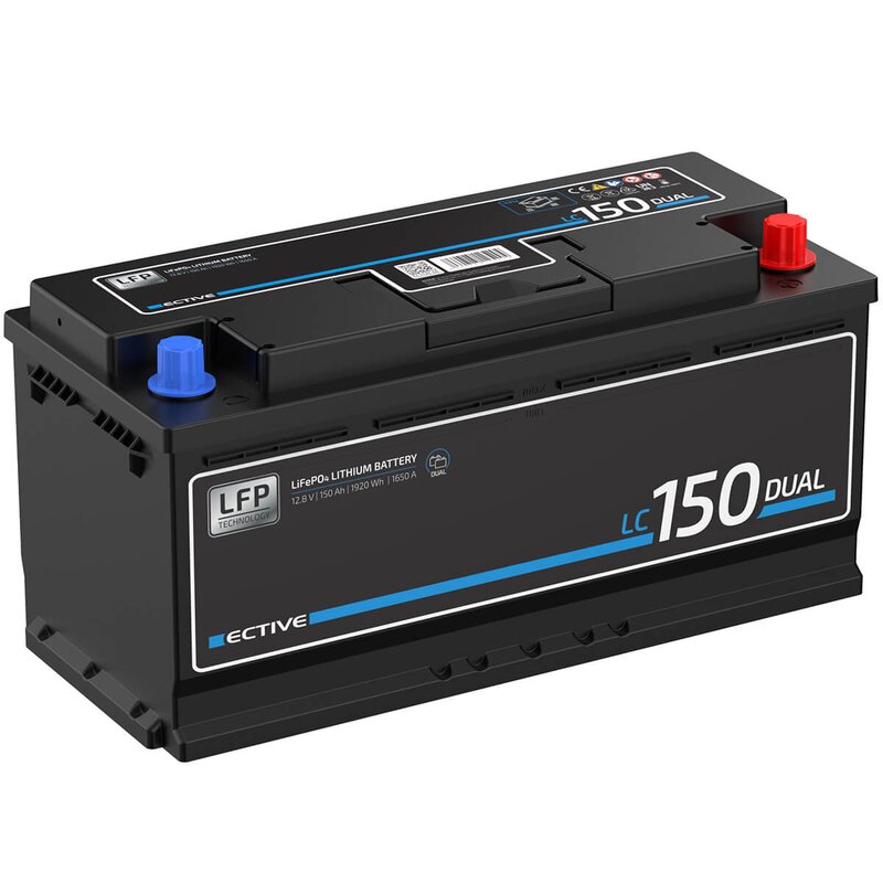 LC 150 Dual LFP | Starter- und Versorgungsbatterie