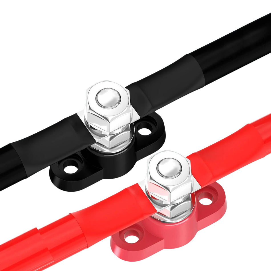 Verteilpunkte-Set in Marine-Qualität | 250A | 48V | 1 x M8/M10