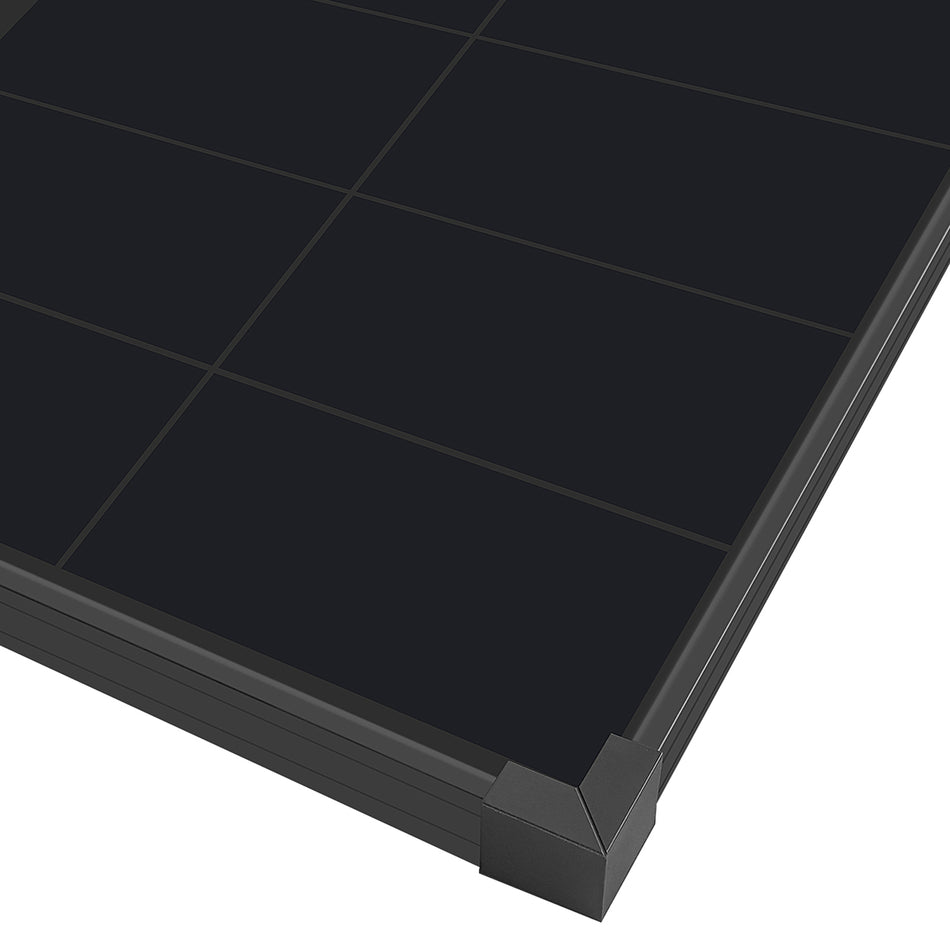 Module solaire à contact arrière BSP 120 noir de 120 W