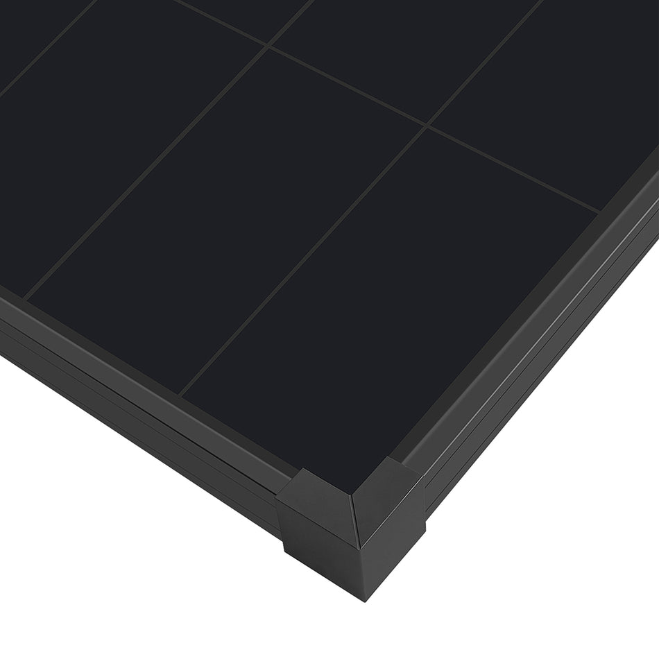 Module solaire à contact arrière BSP 190 noir de 190 W