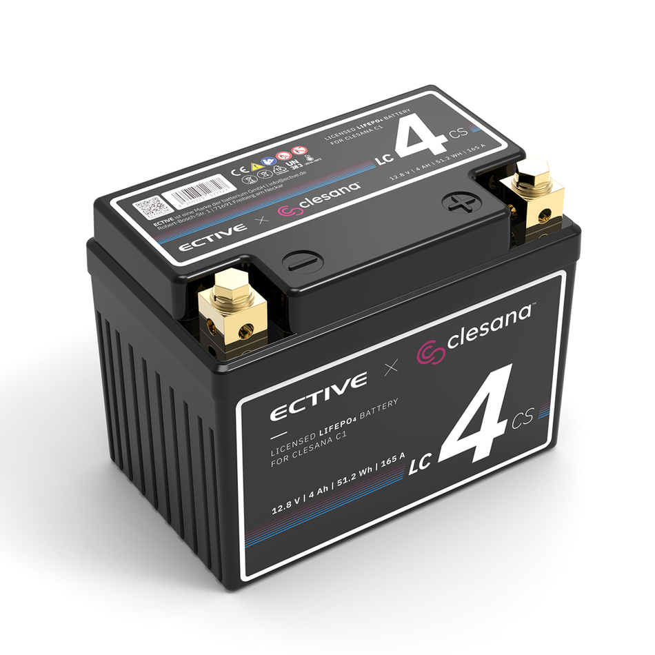 LC 4CS 4 Ah LiFePO4-Batterie für die Clesana C1 Toilette