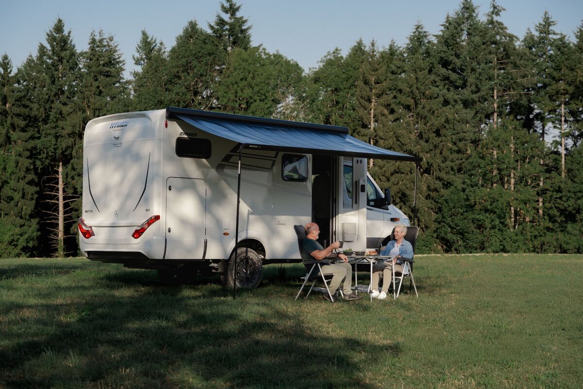 Schatten für dich. Strom für dein Wohnmobil.