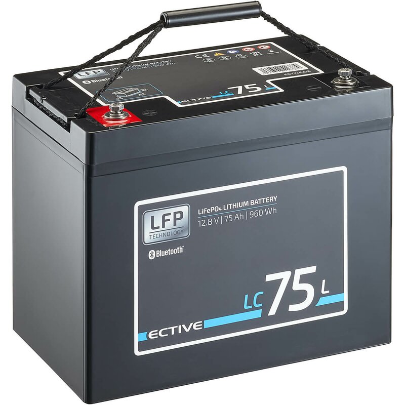 LC 75L BT 12V LiFePO4 Versorgungsbatterie 75Ah