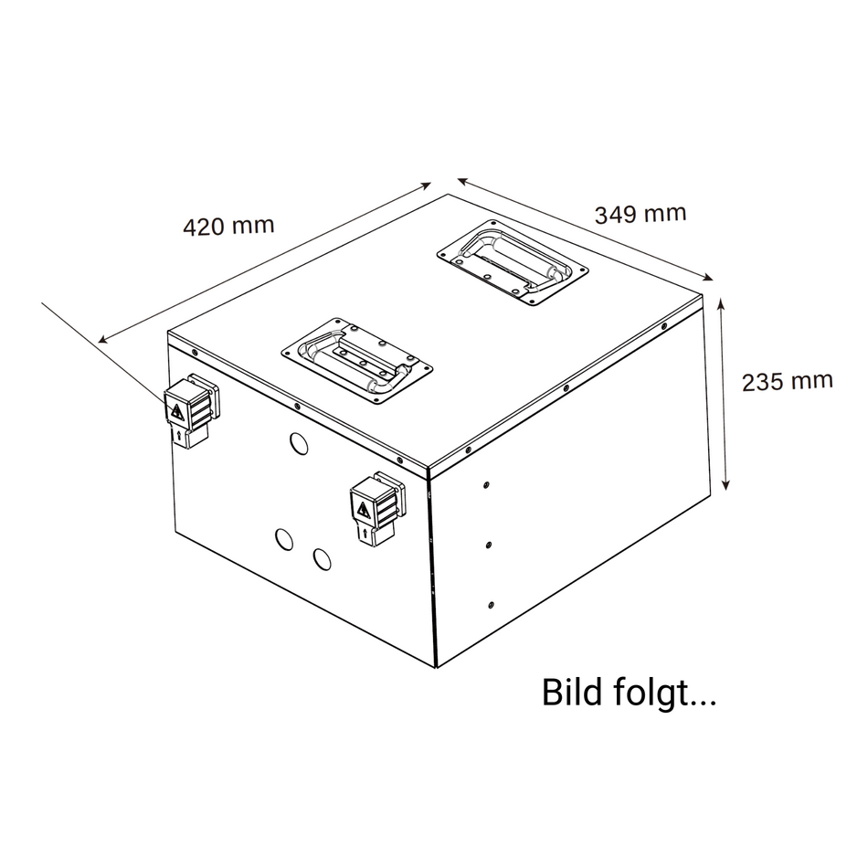 Batteria di alimentazione ULM-48V-100Ah LiFePO4