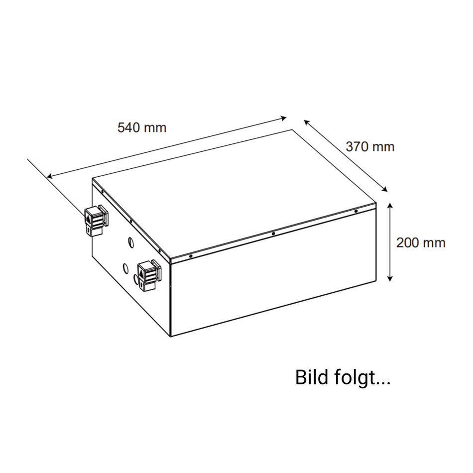 Batteria di alimentazione LiFePO4 ULM-48V-150Ah