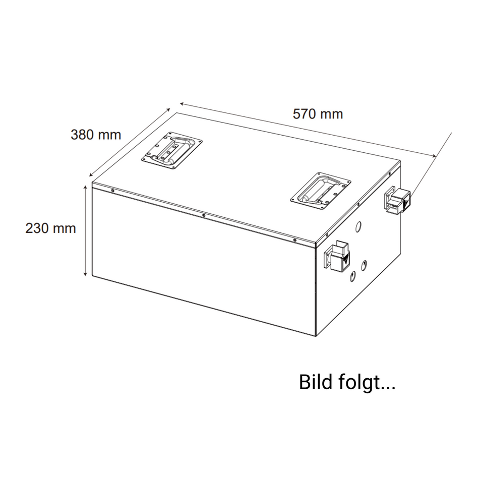 ULM-48V-200Ah LiFePO4 Versorgungsbatterie