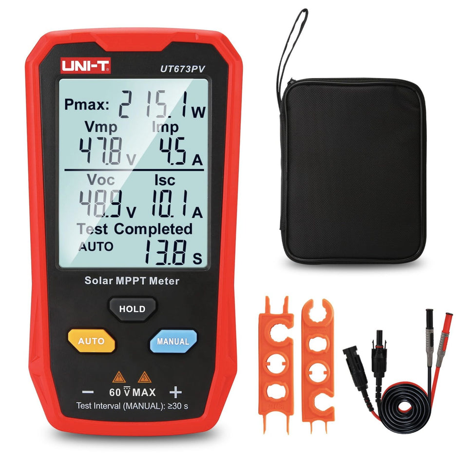 Misuratore MPPT solare UT673PV
