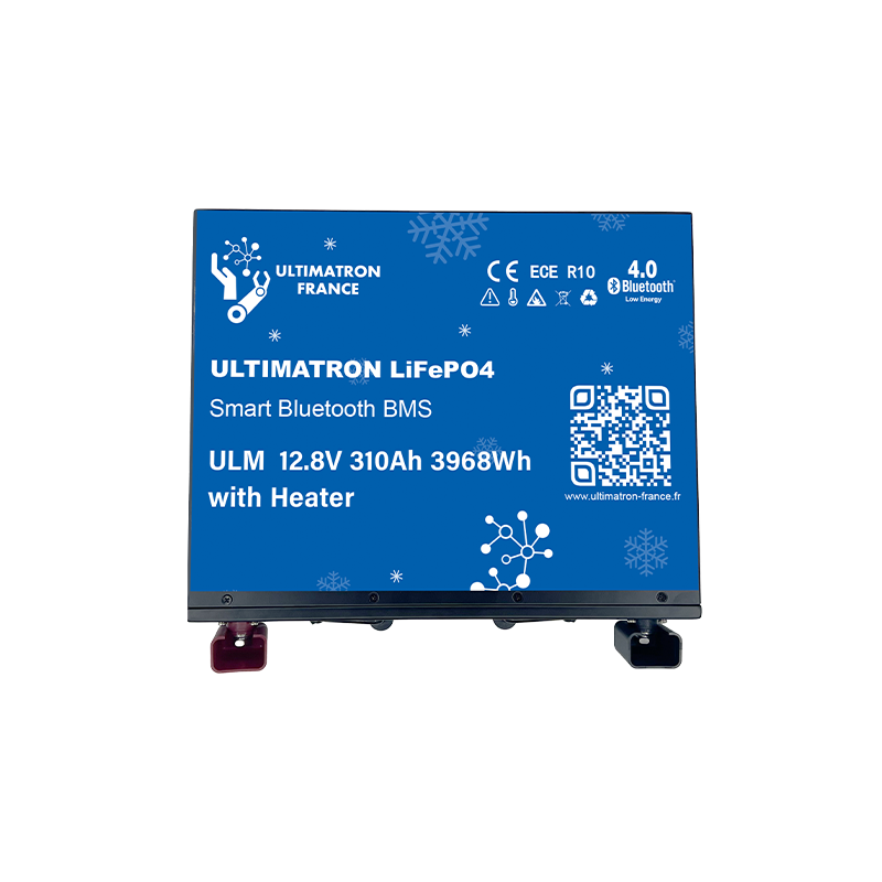 Batterie d'alimentation sous siège POLAR LiFePO4 ULM-12V-310Ah (avec chauffage)