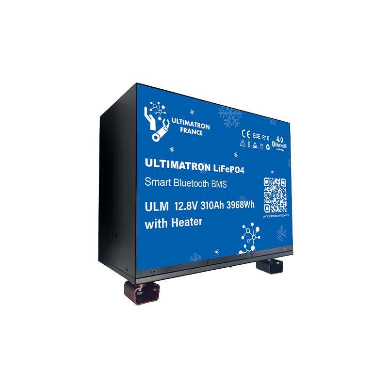 Batterie d'alimentation sous siège POLAR LiFePO4 ULM-12V-310Ah (avec chauffage)