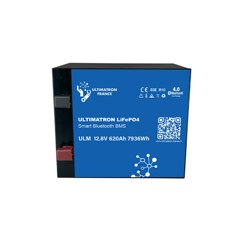 Batterie d'alimentation sous le siège ULM-12V-620Ah LiFePO4